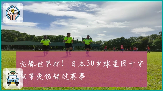 无缘世界杯！日本30岁球星因十字韧带受伤错过赛事